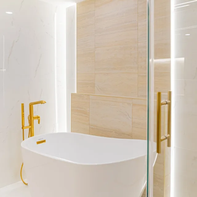 Spa bathroom remodel